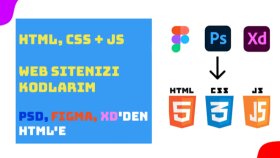 html css javascript ile web sitenizi kodlarım