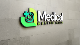 Medical Sağlık - 3D Logo Tasarımı