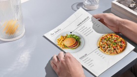 restoran ve kafeleriniz için menü tasarımı yaparım
