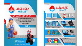 kreatif ve göz alıcı broşür tasarımı