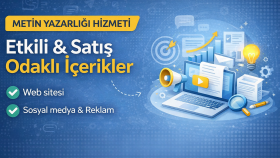 markalar için etkili ve satış odaklı metinler yazarım