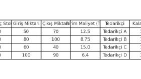 Uzaktan Ofis Asistanı, Raporlama , Stok Takibi ve kontrol