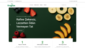 Frugtos: Freeze-Dry Meyve Odaklı E-Ticaret Sitesi