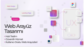 modern ve kullanıcı dostu web sitesi arayüzleri tasarlarım