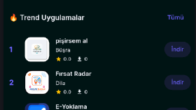 Mobil Uygulama Çalışmalarım