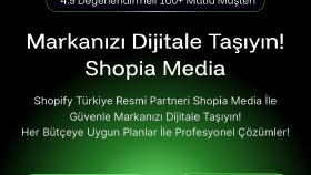 Shopia Media Web Sitesi