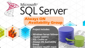 MSSQL kurulumu, bakımı ve AlwaysOn kurulumu yaparım