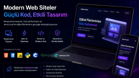 ihtiyaca uygun web sitesi geliştiririm