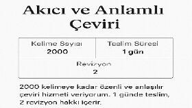 istediginiz dilde yazi ve ceviri hizmeti 