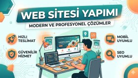 hızlı ve modern web siteleri geliştiririm