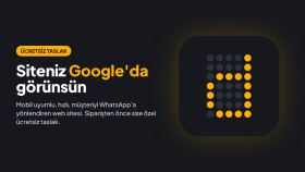 işletmenize Google'da görünen mobil uyumlu site yaparım