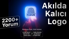 sıradan logo değil, akılda kalıcı logo tasarlıyorum