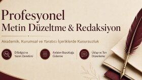 metinlerde gerekli her türlü düzenlemeyi yaparım