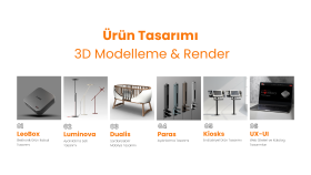sizin için ürün tasarımı yapabilirim