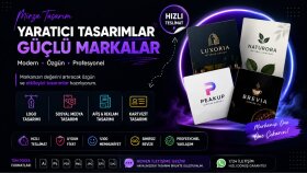 yaratıcı ve modern tasarımlar hazırlayabilirim