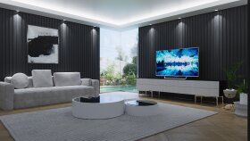 İspanya Villa Salon Tasarımı Render