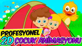 1-3 yaş için yaptığım çocuk şarkı videoları