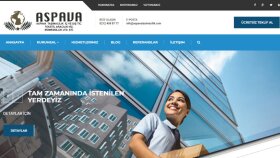 Aspava Taşımacılık Kurumsal Web Sitesi
