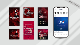29 Ekim Post ve Story Çalışmaları