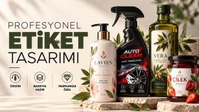 profesyonel ürün etiketi tasarımı yaparım