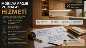 mobilya proje ,teknik çizim ve imalat danışmanlığı yapıyorum