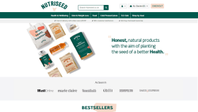 Nutriseed Shopify E-ticaret Website