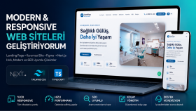 modern yüksek performanslı websiteler geliştiririm