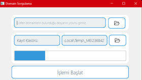 Domain Sorgulama Otomasyonu