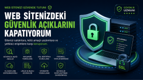 site veya yazılımınızdaki güvenlik açıklarını kapatırım