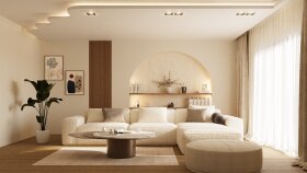 Oturma Odası Tasarımı - 3d Görselleştirme