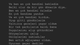 Senaryo ve Şiir yazarı