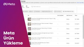 Çeyiz ürünleri XML ile Meta E-Ticaret'e eklendi