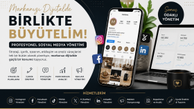 işletmeniz için profesyonel sosyal medya yönetimi yapıyorum