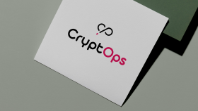 CryptOps – Modern & Teknolojik Logo Tasarımı
