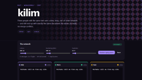 kilim — Rust + WebAssembly ortak metin düzenleme (CRDT)