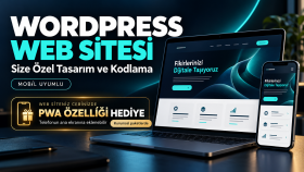 size özel WordPress tema ve web sitesi geliştiririm