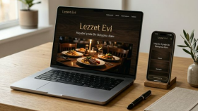 HTML CSS JS ile modern ve mobil uyumlu web sitesi yapıyorum