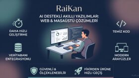 masaüstü veya web programları tasarlarım