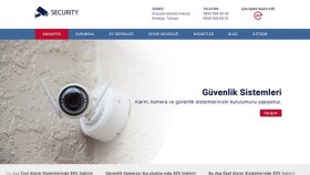 Güvenlik Sistemleri Sitesi