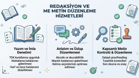 redaksiyon ile metin düzenlemelerinizi yapabilirim