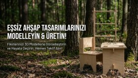 minimal ve premium mobilya tasarımları yaparım