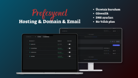 Domain & hosting & profesyonel email sağlayıcınız olabilirim