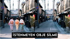 İstenmeyen obje silme