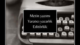 akıcı ve araştırmaya dayalı özgün metinler yazıyorum