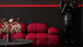 Black and Red house