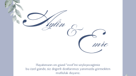 özel günleriniz için davetiye tasarlarım