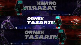 Minecraft banner tasarımı