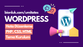 Wordpress sitenizi baştan sona hatalarınızı gideririm