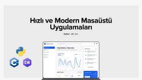 ihtiyacınıza uygun masaüstü uygulamaları geliştiririm