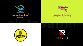 minimal logo tasarımları